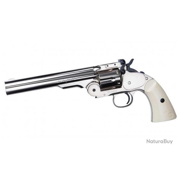 Revolver  plomb Schofield 6" Silver