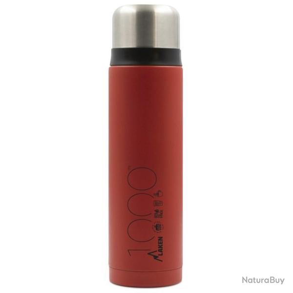 Thermo Laken 1L inox rouge