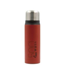 Thermo Laken 0,5L inox rouge
