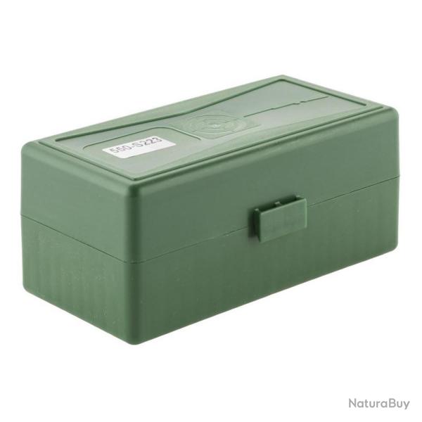 Bo�te de rangement 50 cartouches cal. .222 / .223 Rem