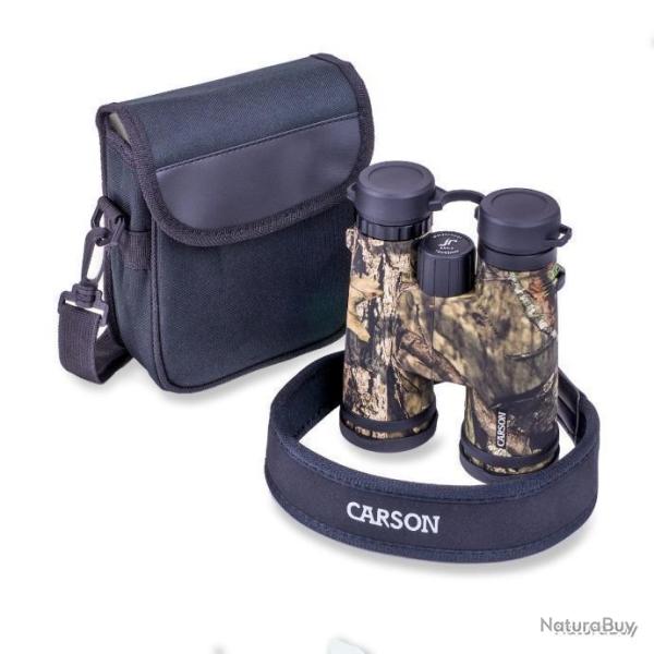 CARSON Jumelles JR Series Green 10x42mm - Mossy Oak (JR-042MO) CARSON