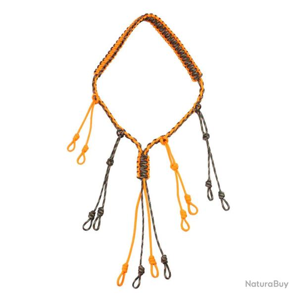 Collier porte-appeaux orange