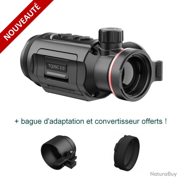 HIKMICRO THUNDER (CLIP-ON) TQ35C 3.0 - Module de vision thermique + Bague et convertisseur offerts !