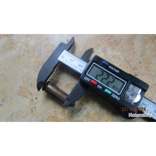 1 munition  38super auto + WIN neutralis�es perc�es  percut�es Winchester 38  auto super