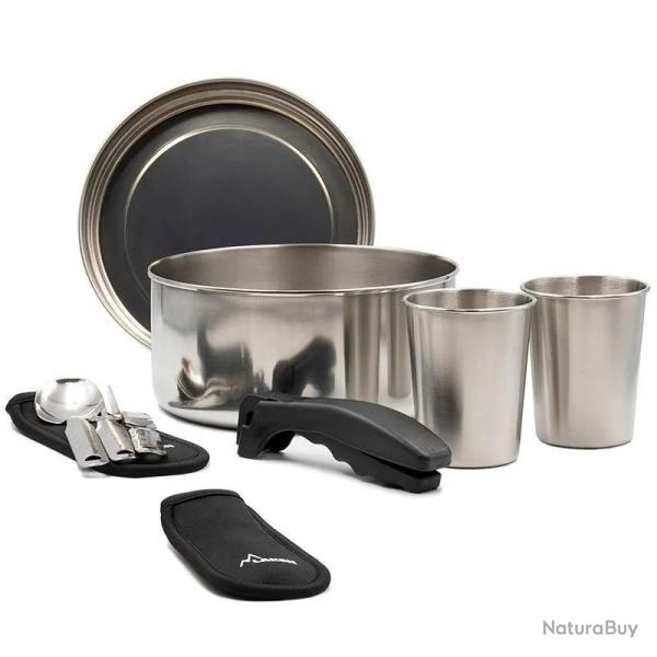 Popote inox Laken 2 personnes