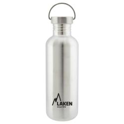 Gourde inox Laken Basic Steel 1L argent avec bouchon Vintage