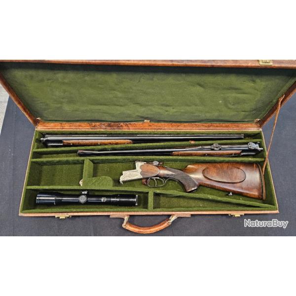 Combin� H.Van Amern Cal.6,5x57R et 20/70