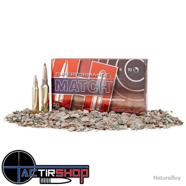 Munition Hornady ELD Match Superformance� 308 Win168 Gr par 20
