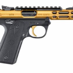 Pistolet Ruger 22/45 lite Or anodis&eacute; calibre 22LR