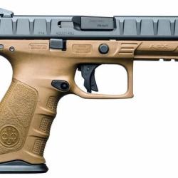 Pistolet Beretta APX Noir - Cal. 9x19 + kit carcasse & poign&eacute;es FDE