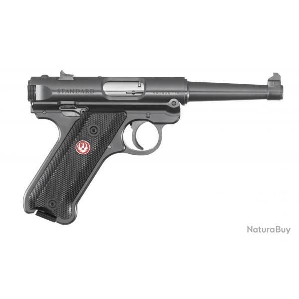 Pistolet Ruger Mark IV calibre .22LR 4.75" 10 coups Bronze - Canon fusel�