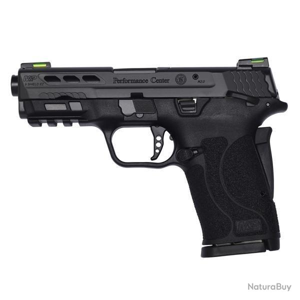 PISTOLET S&W PC M&P9 SHIELD EZ M2.0 PORTED BLACK BARREL 9�19