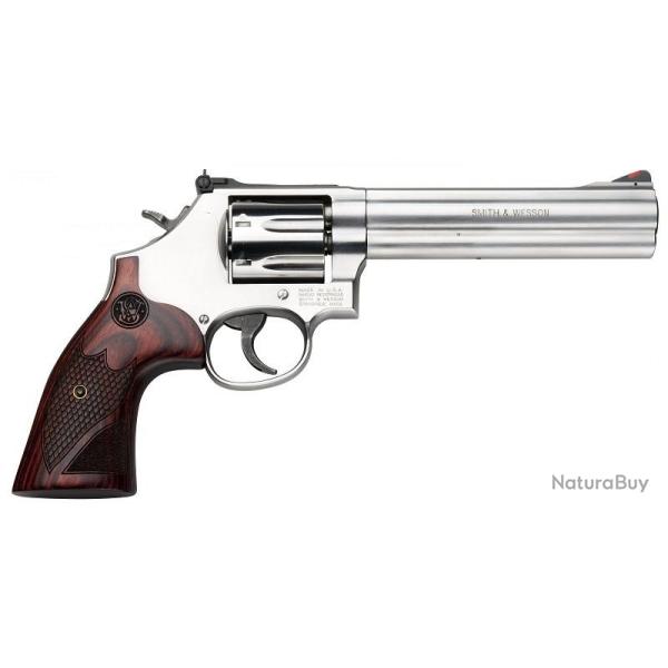 Revolver S&W 686 Plus Luxe Cal.357Mag Crosse Bois 7 Coups 6��