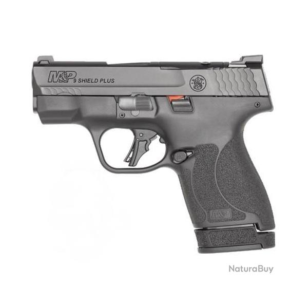 PISTOLET S&W M&P9 SHIELD PLUS OPTIC READY CAL.9�19