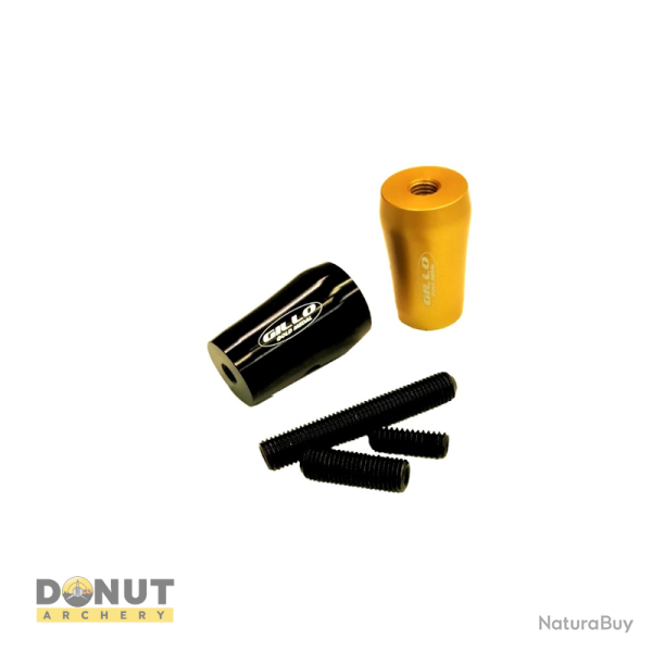 Adaptateur Gillo 1/4 - 5/16 - 1/4 - 5/16 / Noir