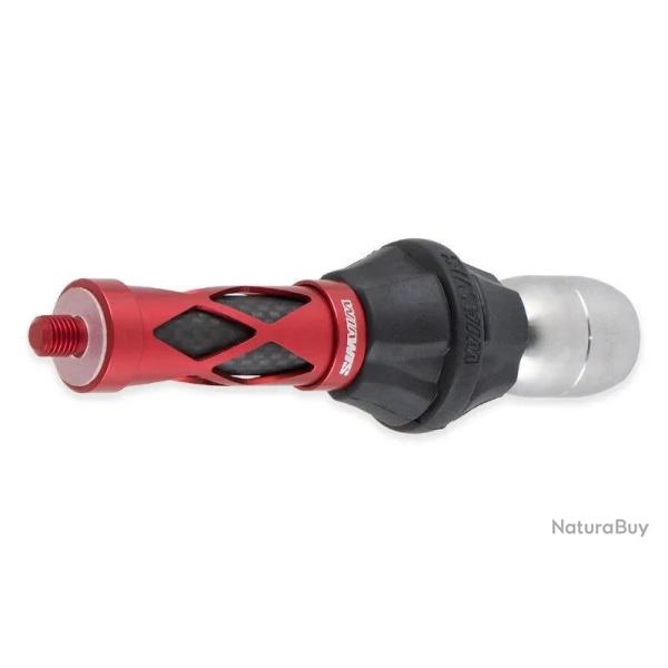Amortisseur de Poignee Wiawis ACS Carbon - Rouge