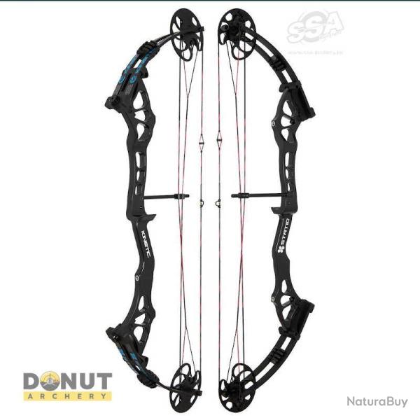 Arc � poulie Kinetic Static - Droitier / Noir / 35-50 LIVRES | 18-32 Pouces