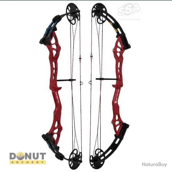 Arc � poulie Kinetic Static - Droitier / Rouge / 35-50 LIVRES | 18-32 Pouces