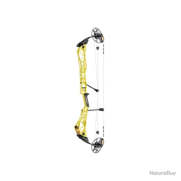 Arc  poulie Mathews Title 36 - Droitier / Jaune / Blanc