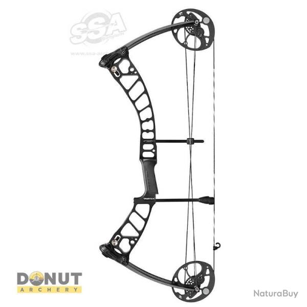 Arc � poulie Mission Switch - Droitier / Noir / 18-30 Pouces | 60-70 Livres