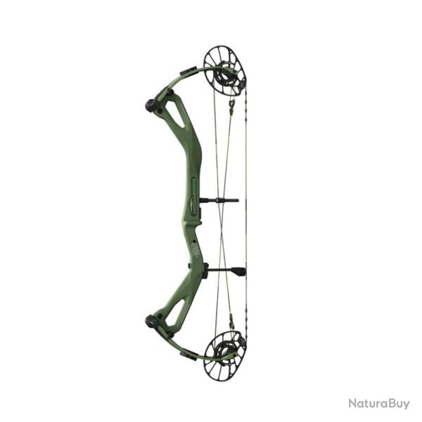 Arc  poulie PSE Carbon Levitate S2 - Gaucher / Vert OD / 60 Lbs