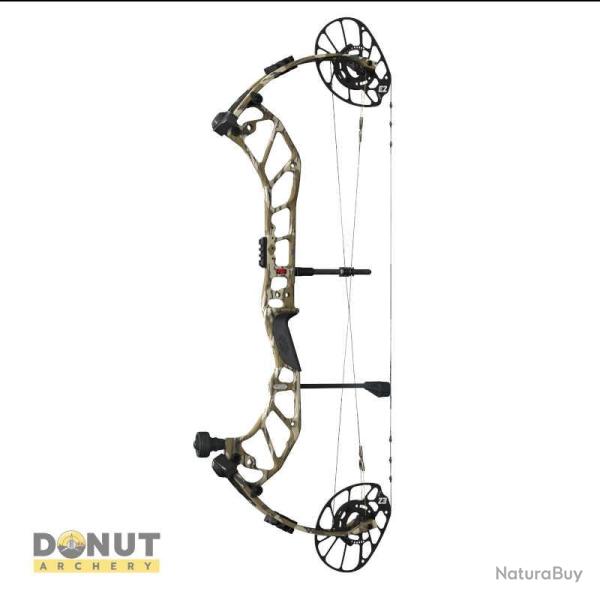 Arc  poulie PSE Fortis 30 S2 25-29 - Gaucher / 50 Lbs / Mossy Oak Bottomland