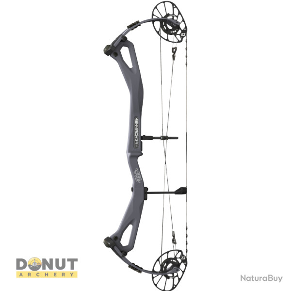 Arc  poulie PSE MACH 34 S2 - Gaucher / 70-80 Livres / 26.5-30.5 Pouces | Charcoal