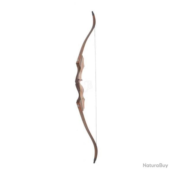 Arc Traditionnel Demontable Wild Mountain Atlas 62" - Gaucher / 40Lbs / Marron