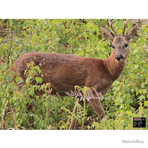 Blason Animalier tir  l'arc Maximal Medium Game 54X80 Roedeer Alert