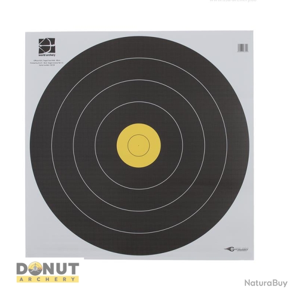 Blason Campagne tir  l'arc Avalon 80Cm