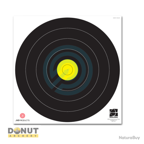 Blason Campagne tir  l'arc JVD 80cm