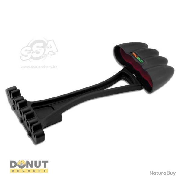 Carquois D'Arc Truglo Tuff-Loc 4 Fleches - Noir / Ambidextre