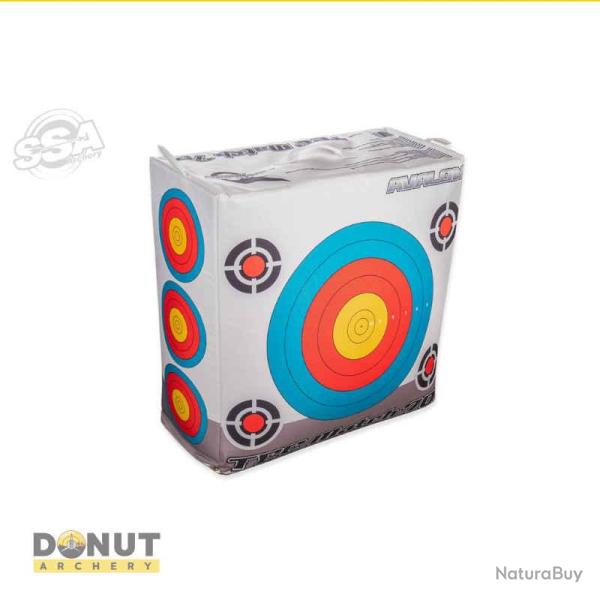 Cible Portable tir � l'arc Avalon Tec Match - 70X70X30Cm
