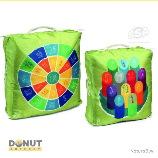 Cible Portable tir � l'arc Era First 4Kg - 55Cmx55Cm - Citron