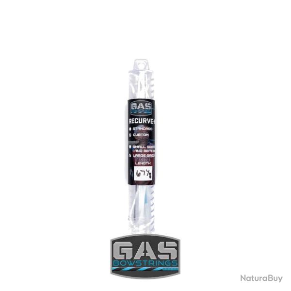 Corde Arc Sur Mesure GAS Recurve+ (commande sp�ciale) - Large / 18 : Speed / Blanc
