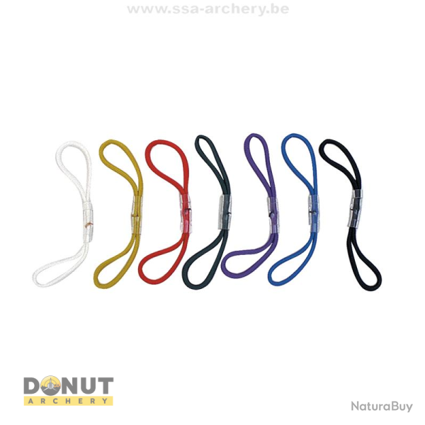 Dragonne De Doigts AAE pour tir � l'arc - Noir