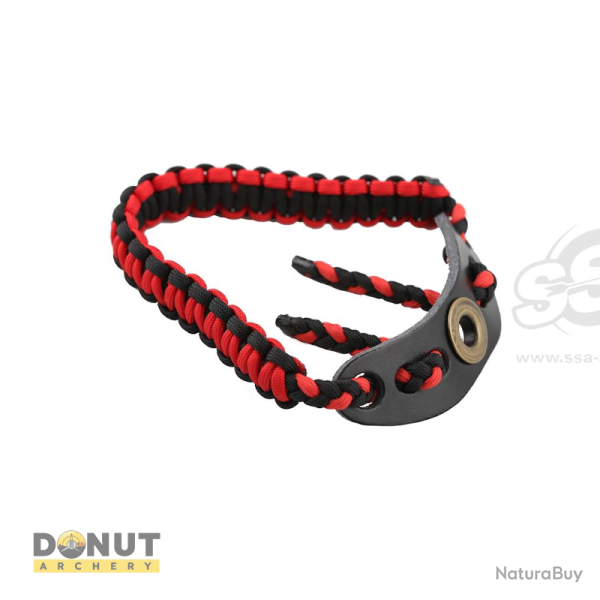 Dragonne Tir � l'Arc Easton Deluxe Paracord Diamond - Rouge