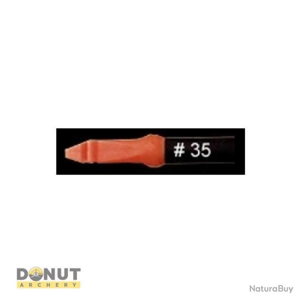 Encoche Interieure Beiter In/Out X10 - Orange Opaque #35 / Taille 1