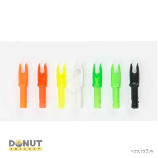 Encoche Interieure Cross X G-Nock (par 12) - Jaune Fluo Transparent / Large