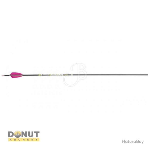 Fleches Carbone Cross-X Avatar Penta+  Plumes Naturelles  (par 12) - 600