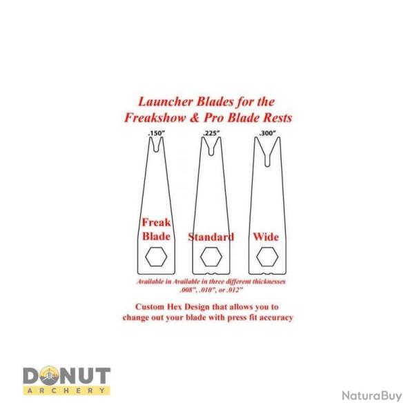 Lame AAE  Pro Blade Standard - NARROW / 0,012