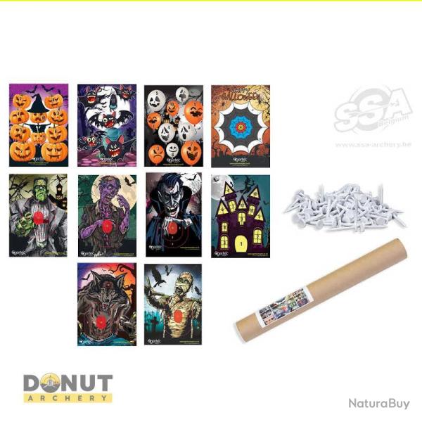 Lot De 10 Blason tir  l'arc  Loisir Egertec Halloween