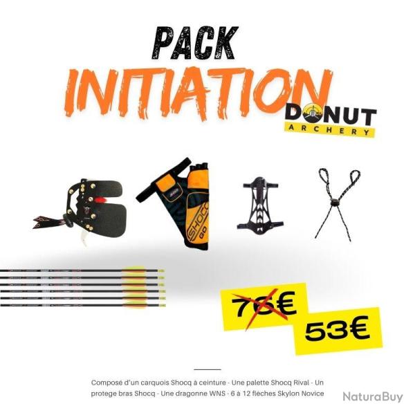 Kit d'�quipements Initiation Shocq Donut Archery - Gaucher / Small / Orange