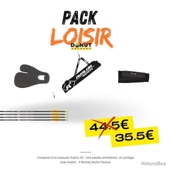 Kit d'�quipements Loisir Donut Archery - Droitier / Medium / Vert