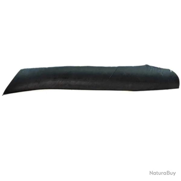 Plume de fl�che Naturelle Gateway Entiere - Gauche / 10 Pouces / Noir
