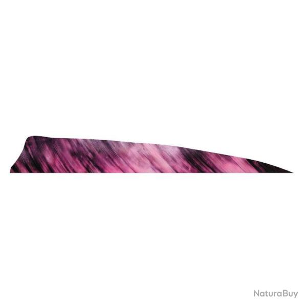 Plume de fl�che Naturelle Gateway Shield - 4 Pouces / Violet Camo