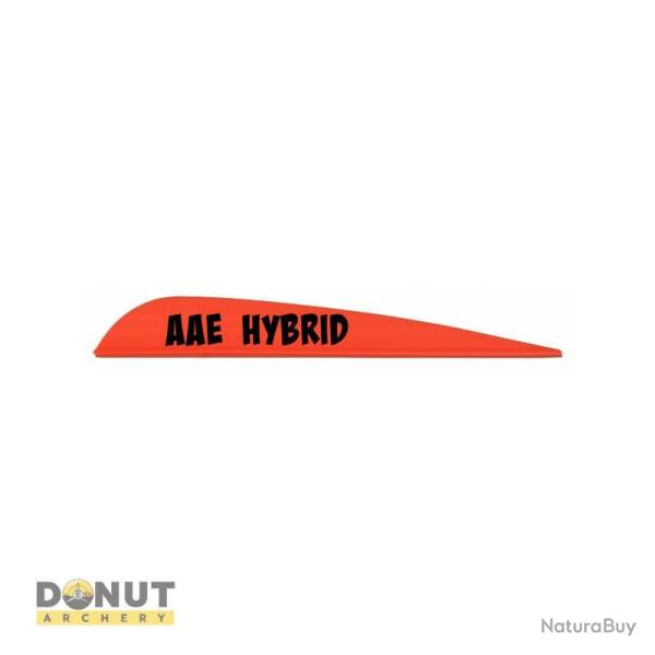 Plume Plastique AAE Hybrid 40 - Orange Fire
