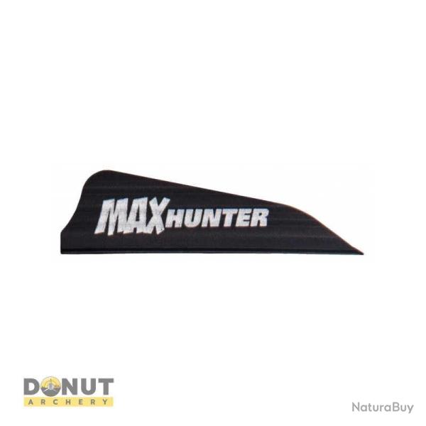 Plume de fl�che Plastique AAE MAX Hunter (par 100) - 2.1 Pouces / Noir