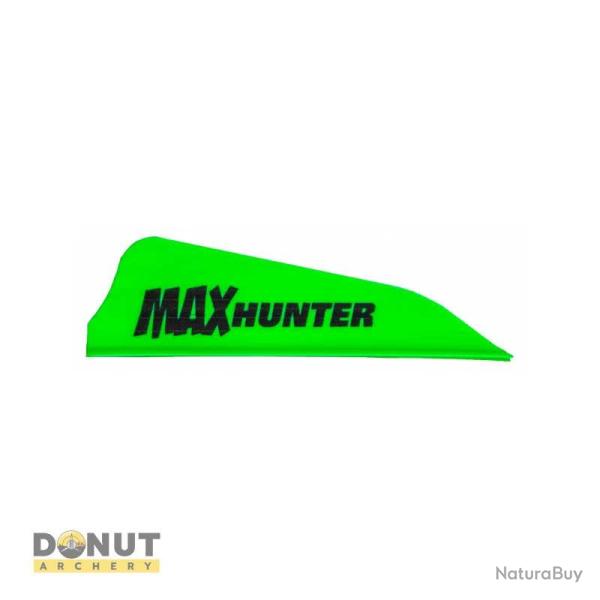 Plume de fl�che Plastique AAE MAX Hunter (par 100) - 2.1 Pouces / Vert Fluo
