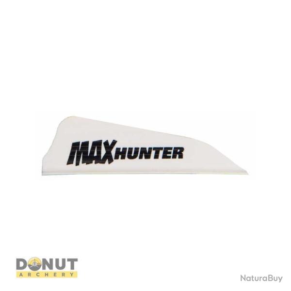 Plume de fl�che Plastique AAE MAX Hunter (par 100) - 2.1 Pouces / Blanc